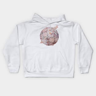 Watercolor Botanical Orchids Kids Hoodie